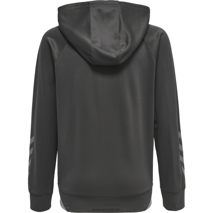 se Hummel barn hmlgg12 action hoodie med dragkedja LL40V6384 \"huvtröja med dragkedja\"
