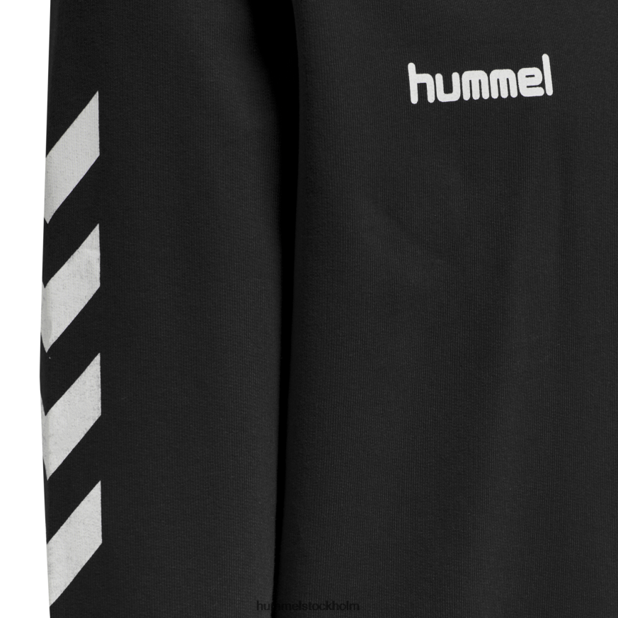 se Hummel barn hmlgo hoodie i bomull LL40V6937