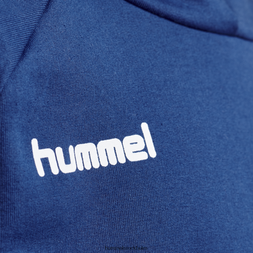 se Hummel barn hmlgo hoodie i bomull LL40V7019