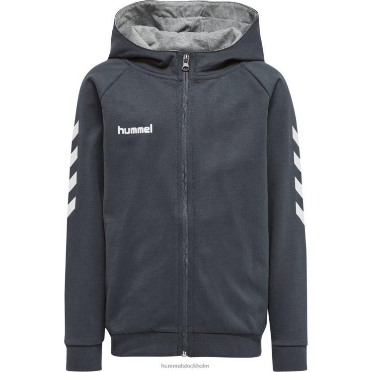 se Hummel barn hmlgo hoodie i bomull med dragkedja LL40V6236 \"hoodies & sweatshirts\"