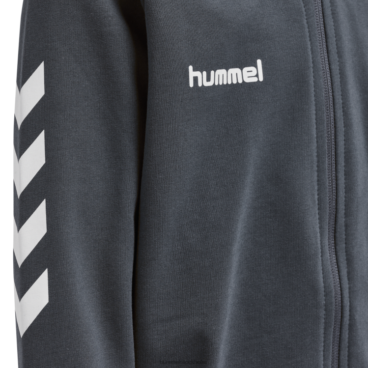 se Hummel barn hmlgo hoodie i bomull med dragkedja LL40V6236 \"hoodies & sweatshirts\"