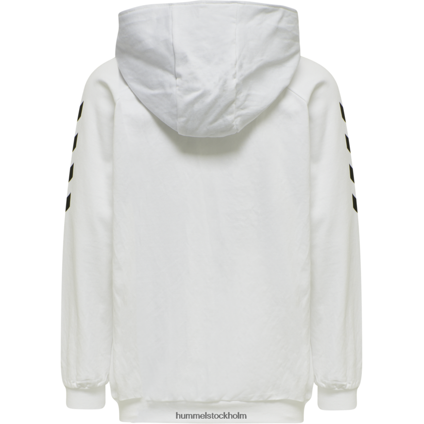 se Hummel barn hmlgo hoodie i bomull med dragkedja LL40V6933