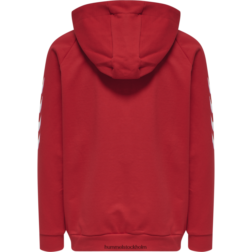 se Hummel barn hmlgo hoodie i bomull med dragkedja LL40V6936