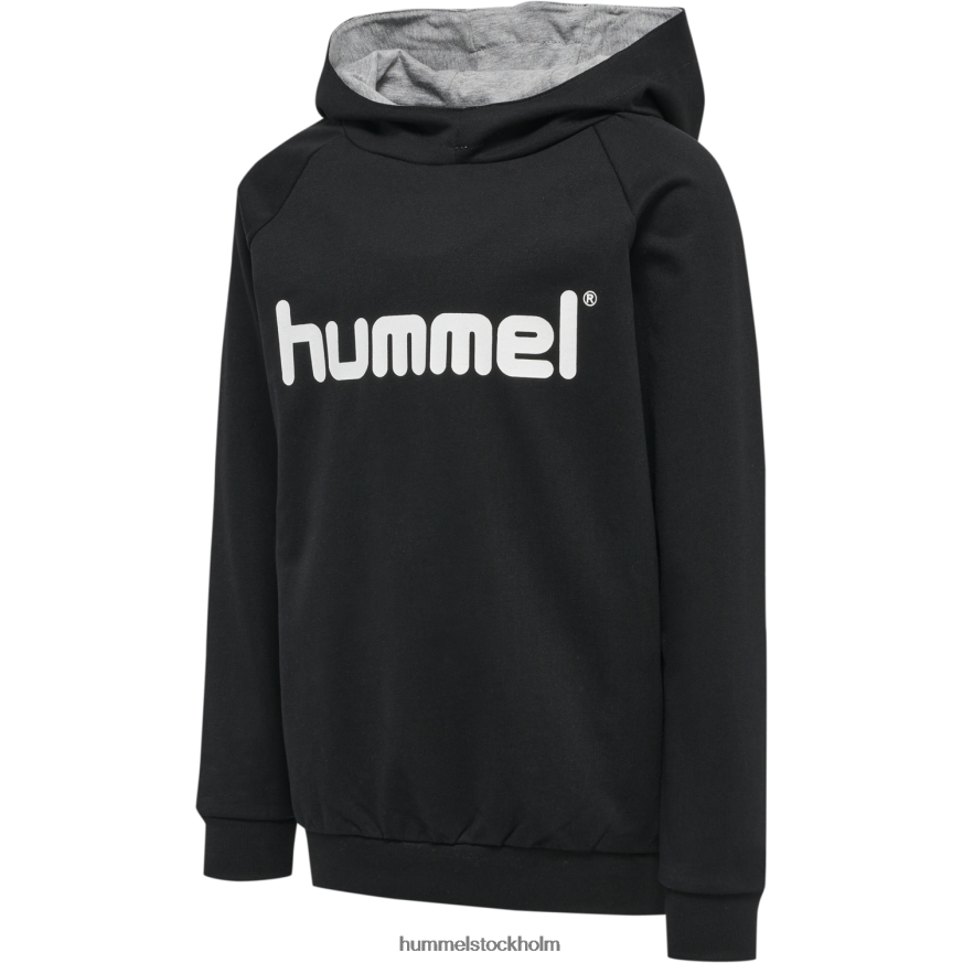se Hummel barn hmlgo hoodie med logotyp i bomull LL40V6845
