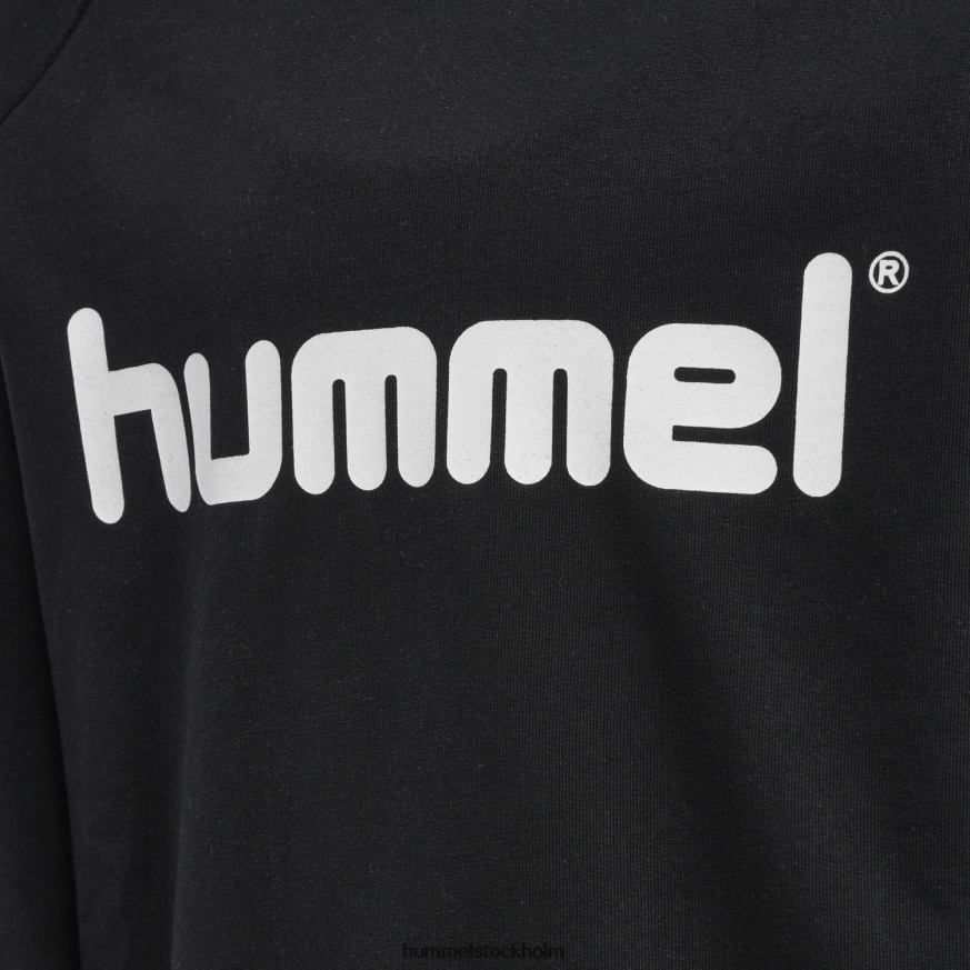 se Hummel barn hmlgo hoodie med logotyp i bomull LL40V6845