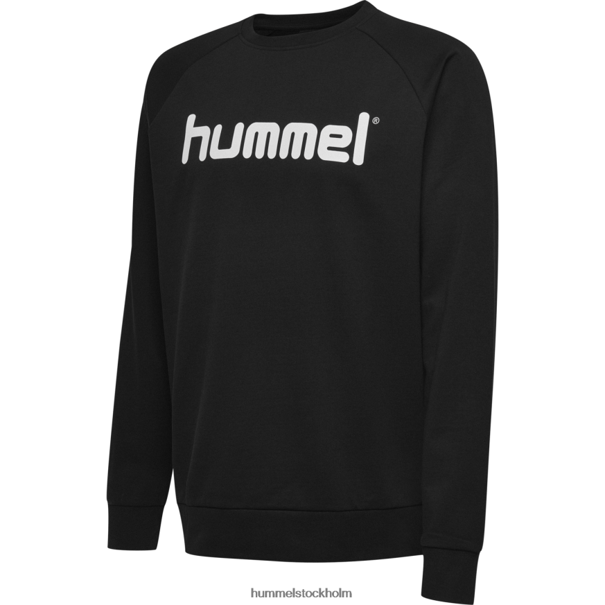 se Hummel barn hmlgo sweatshirt med logotyp i bomull LL40V6856