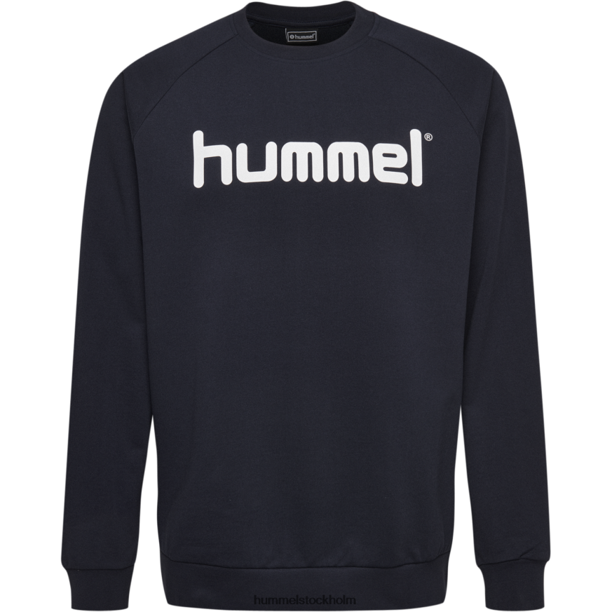 se Hummel barn hmlgo sweatshirt med logotyp i bomull LL40V6880