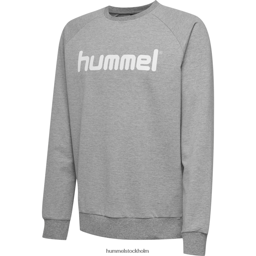 se Hummel barn hmlgo sweatshirt med logotyp i bomull LL40V6883