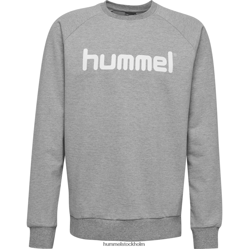 se Hummel barn hmlgo sweatshirt med logotyp i bomull LL40V6883