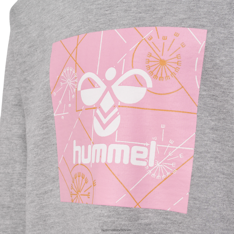 se Hummel barn hmljada hoodie LL40V4883 \"mjuk hoodie\"