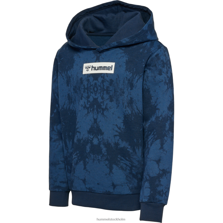se Hummel barn hmljump aop hoodie LL40V6069 "luvtröja"