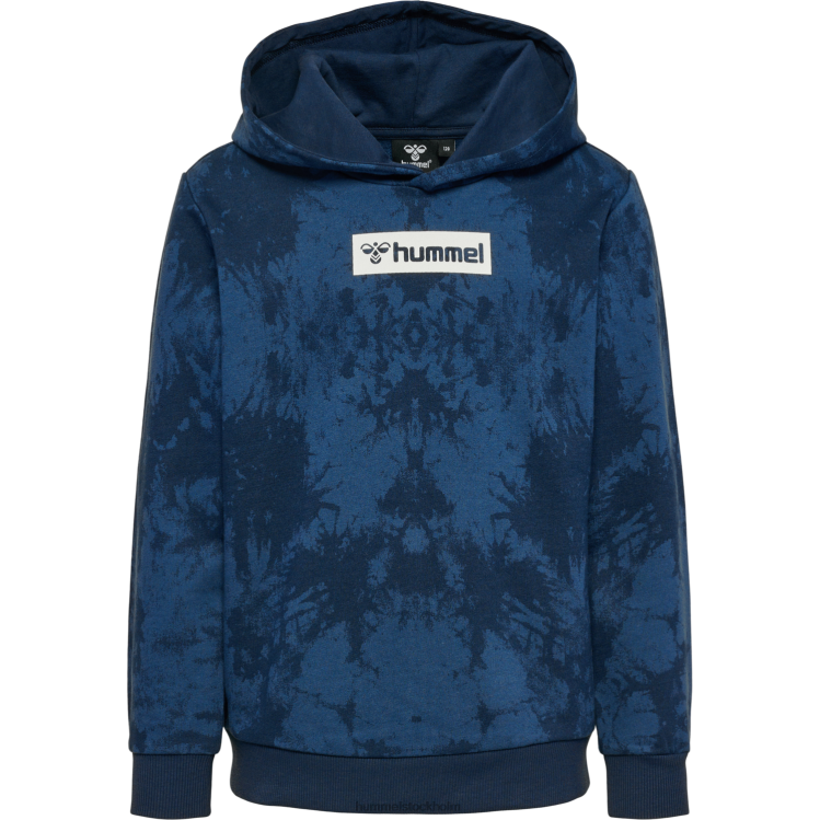 se Hummel barn hmljump aop hoodie LL40V6069 \"luvtröja\"