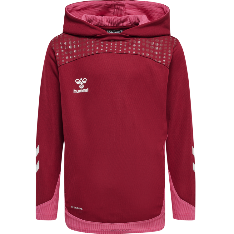 se Hummel barn hmllead poly hoodie LL40V6690 \"luvtröja\"