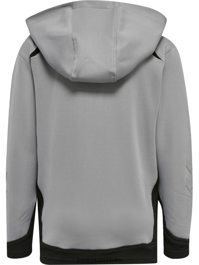 se Hummel barn hmllead poly hoodie med dragkedja LL40V7021