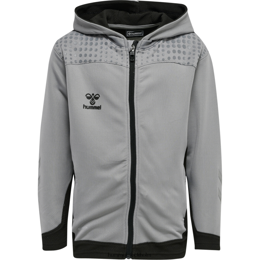 se Hummel barn hmllead poly hoodie med dragkedja LL40V7021