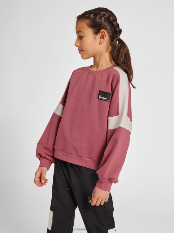 se Hummel barn hmlmarlee sweatshirt LL40V5602 "tröja"