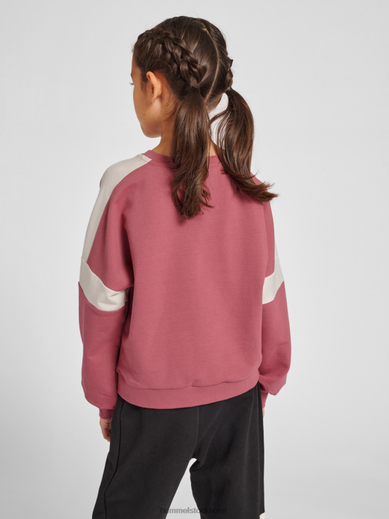 se Hummel barn hmlmarlee sweatshirt LL40V5602 \"tröja\"