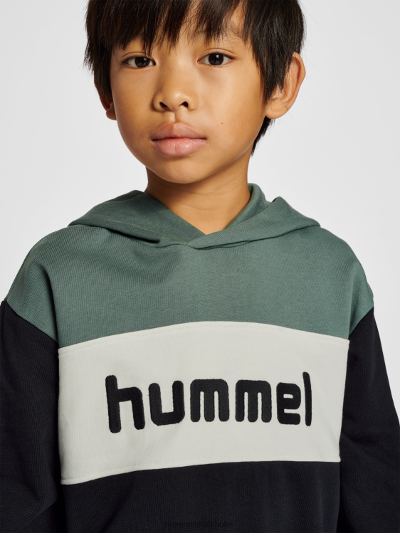 se Hummel barn hmlmorten hoodie LL40V4903 \"luvtröja\"