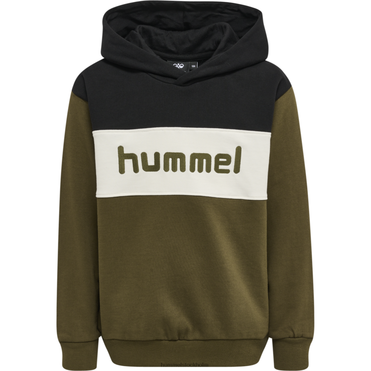 se Hummel barn hmlmorten hoodie LL40V5355 \"luvtröja\"