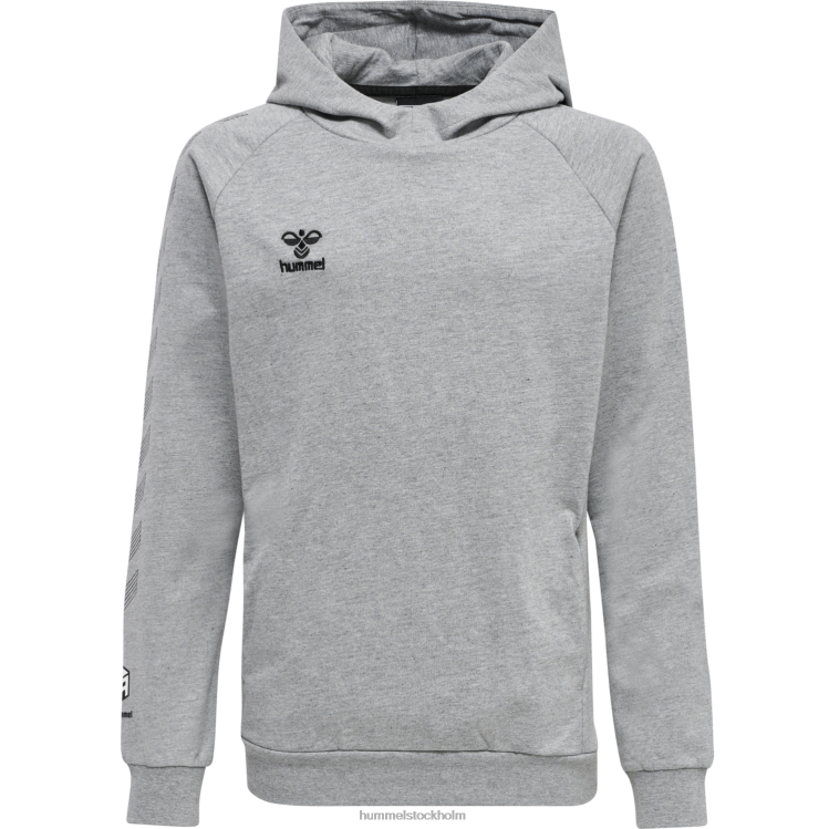 se Hummel barn hmlmove grid hoodie i bomull LL40V4836 \"luvtröja\"