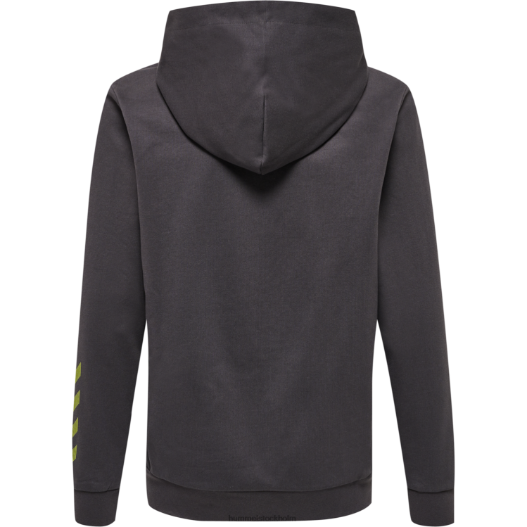 se Hummel barn hmloffgrid hoodie i bomull LL40V5263 \"luvtröja\"