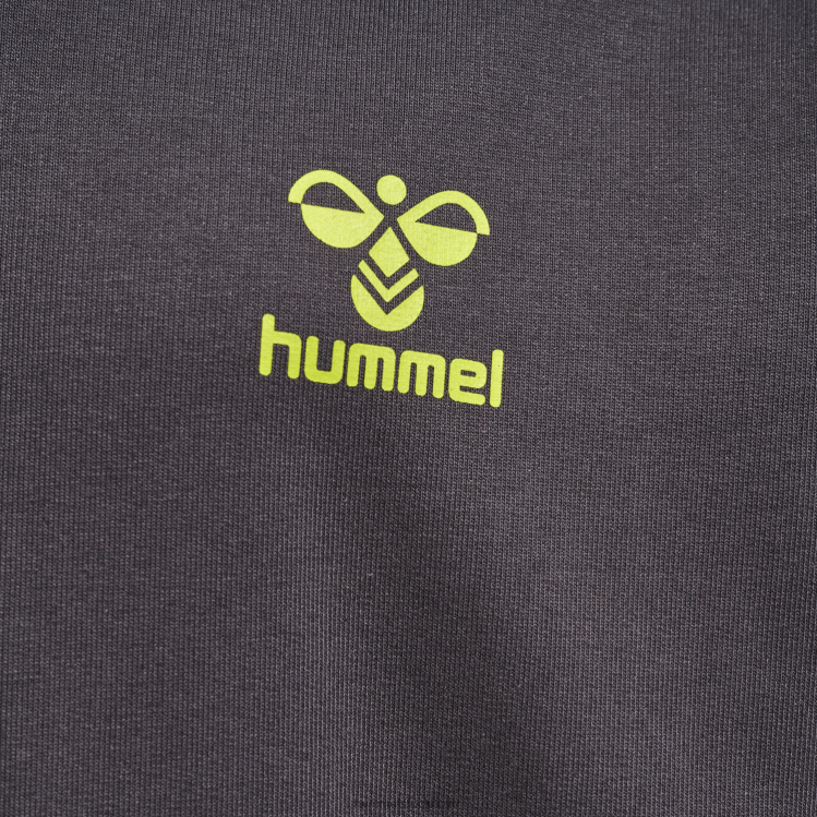 se Hummel barn hmloffgrid hoodie i bomull LL40V5263 \"luvtröja\"