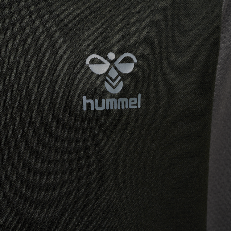 se Hummel barn hmlongrid 1/2 zip poly sweat LL40V5417 \"tröja med halv dragkedja\"