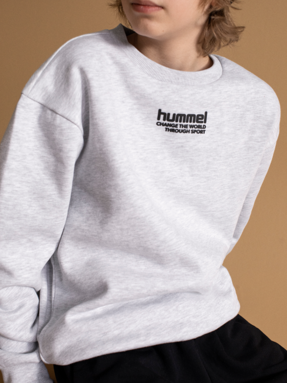se Hummel barn hmlpure sweatshirt LL40V5059 "mjuk tröja"