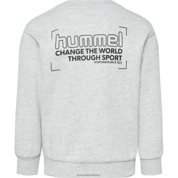 se Hummel barn hmlpure sweatshirt LL40V5059 \"mjuk tröja\"