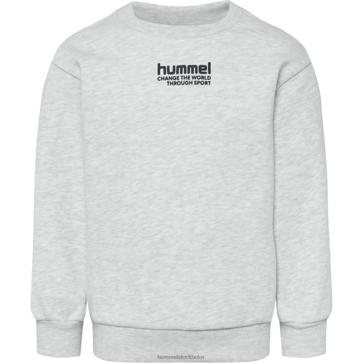 se Hummel barn hmlpure sweatshirt LL40V5059 \"mjuk tröja\"