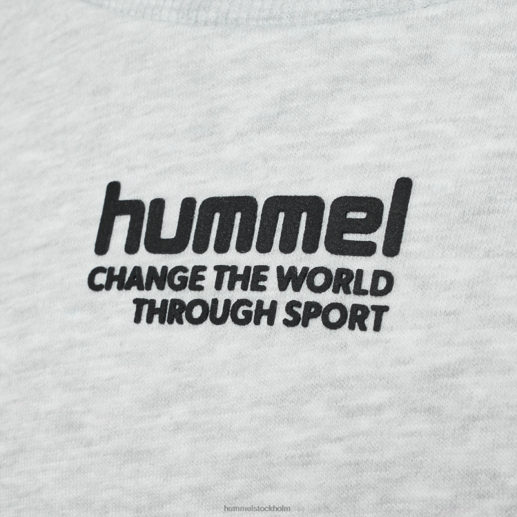 se Hummel barn hmlpure sweatshirt LL40V5059 \"mjuk tröja\"