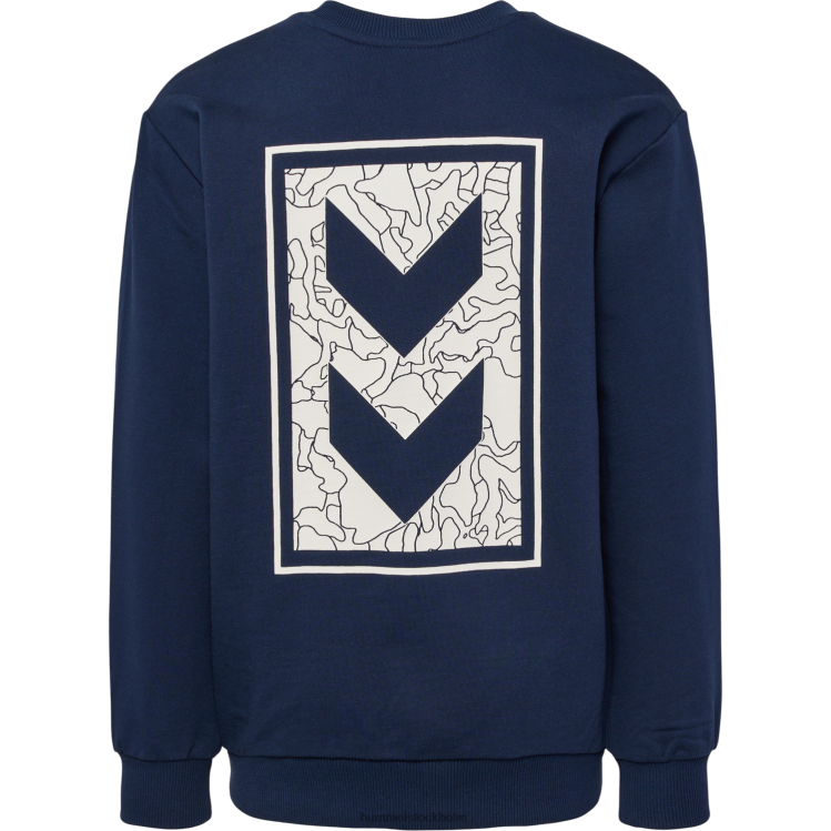se Hummel barn hmlrush sweatshirt LL40V5760 \"tröja\"