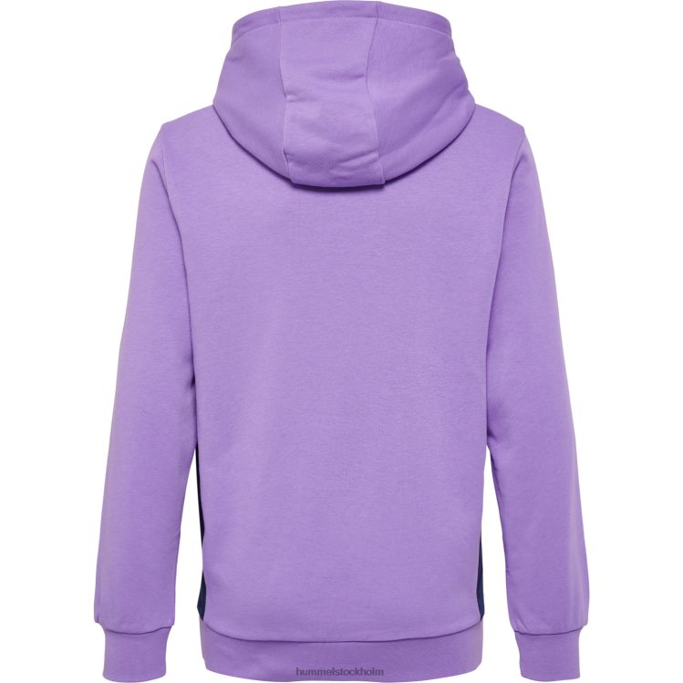 se Hummel barn hmlstaltisk hoodie i bomull LL40V4899 \"sportig hoodie\"