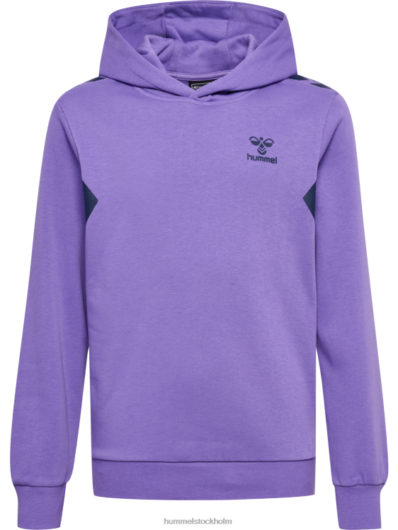 se Hummel barn hmlstaltisk hoodie i bomull LL40V4899 \"sportig hoodie\"