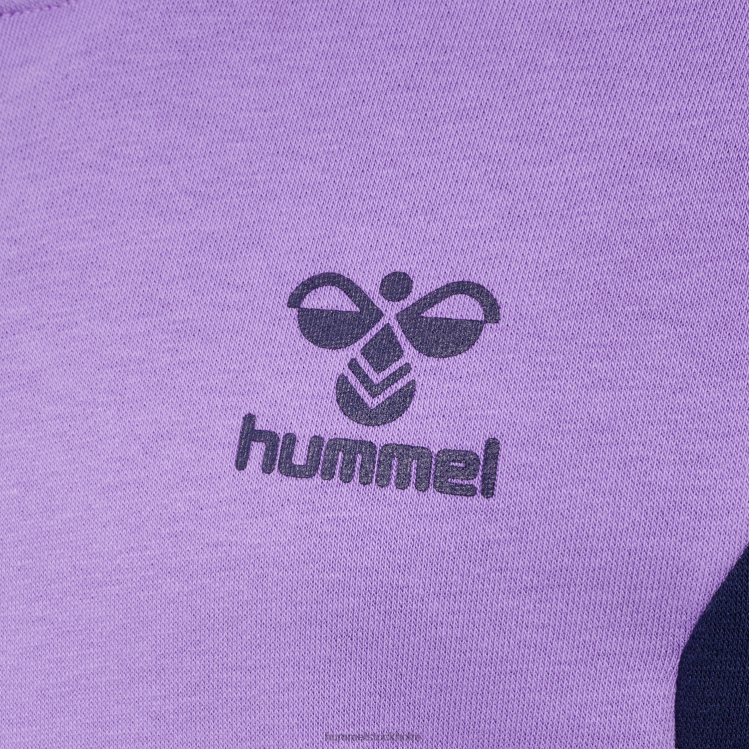 se Hummel barn hmlstaltisk hoodie i bomull LL40V4899 \"sportig hoodie\"