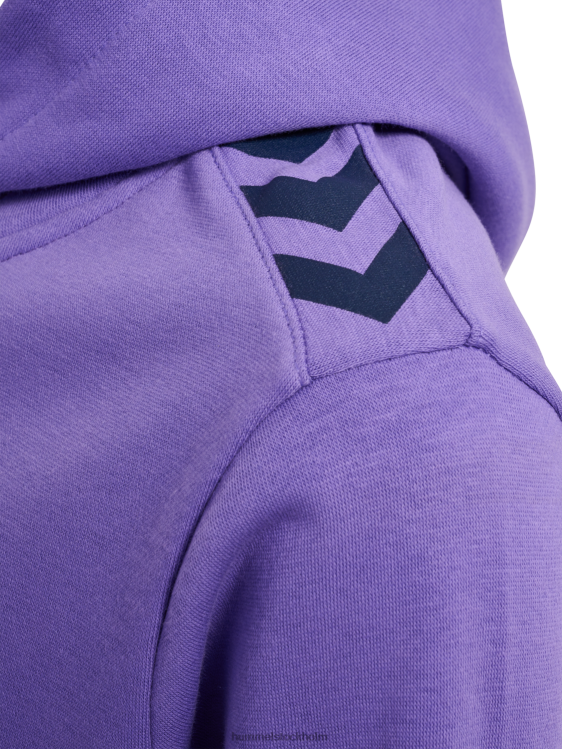 se Hummel barn hmlstaltisk hoodie i bomull LL40V4899 \"sportig hoodie\"