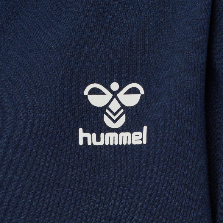 se Hummel barn hmltrece hoodie med dragkedja LL40V4687 \"huvtröja med dragkedja\"