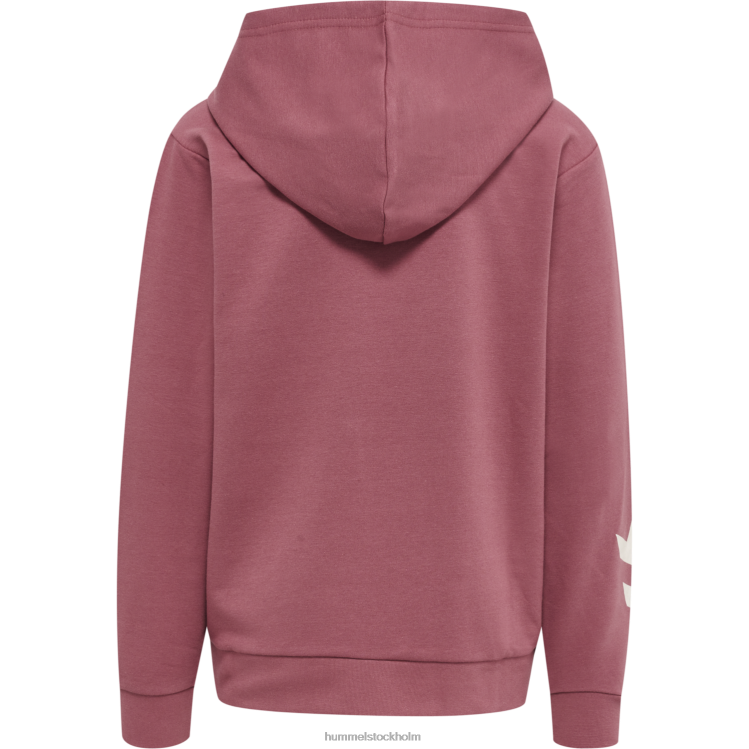 se Hummel barn hmltrece hoodie med dragkedja LL40V5576 \"luvtröja\"
