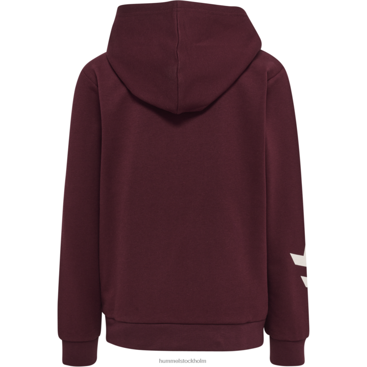 se Hummel barn hmltrece hoodie med dragkedja LL40V5721 \"luvtröja\"