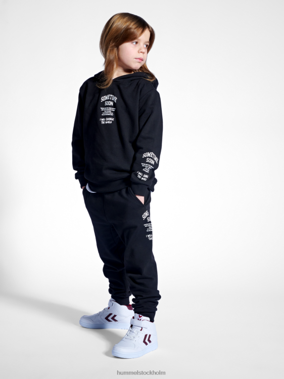 se Hummel barn stmdimas hoodie LL40V5800 \"luvtröja\"