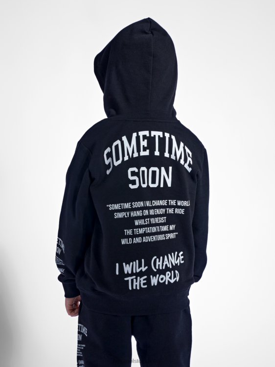 se Hummel barn stmdimas hoodie LL40V5800 \"luvtröja\"