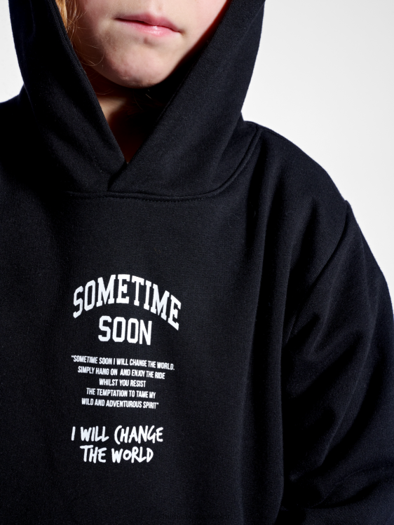 se Hummel barn stmdimas hoodie LL40V5800 \"luvtröja\"