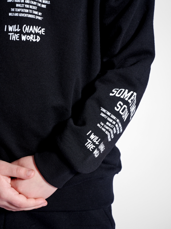 se Hummel barn stmdimas hoodie LL40V5800 \"luvtröja\"