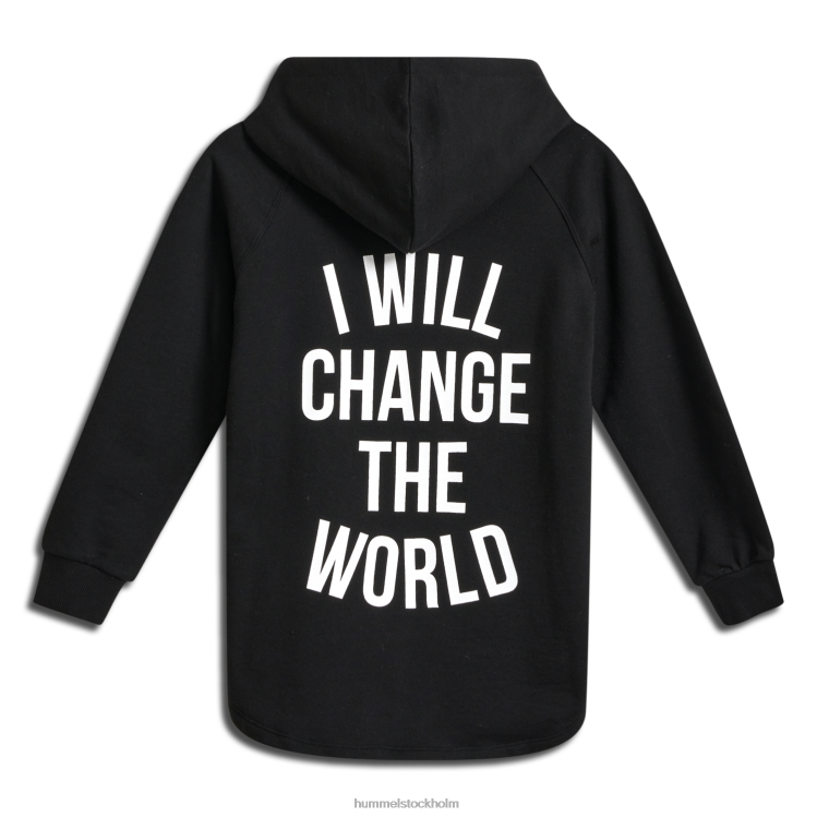 se Hummel barn stmmontery hoodie LL40V5809 \"luvtröja\"