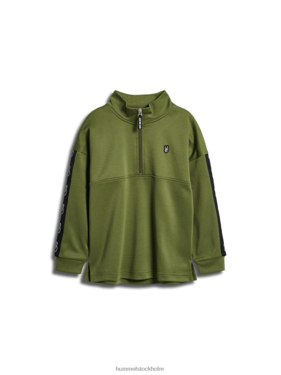 se Hummel barn stscole halv dragkedja LL40V5078 "tröja med halv zip"