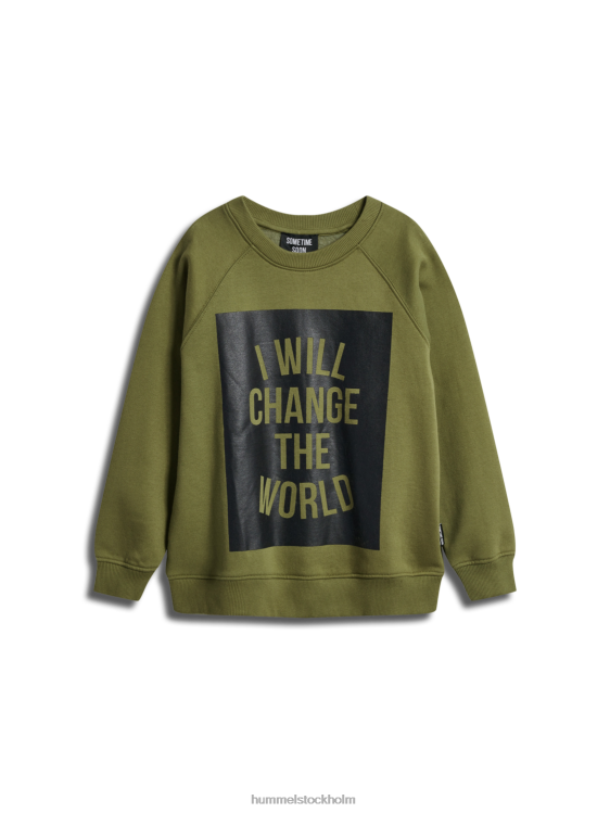 se Hummel barn stscornelius sweatshirt LL40V4785 "tröja"