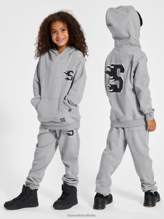 se Hummel barn stshorizon hoodie LL40V5033 "huvtröja med uttonat tryck"