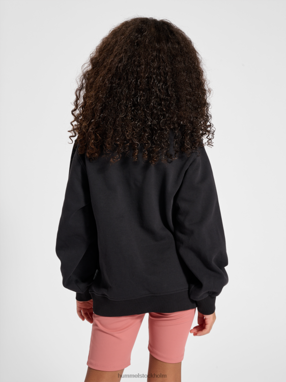 se Hummel barn stskathy sweatshirt LL40V5000 \"tröja med blommönster\"