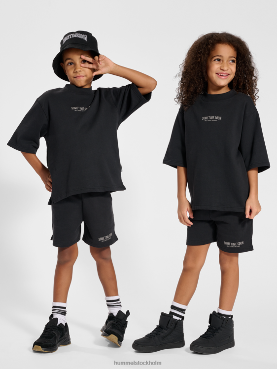 se Hummel barn stslaker sweatshirt s/s LL40V4810 "lös passform t-shirt"