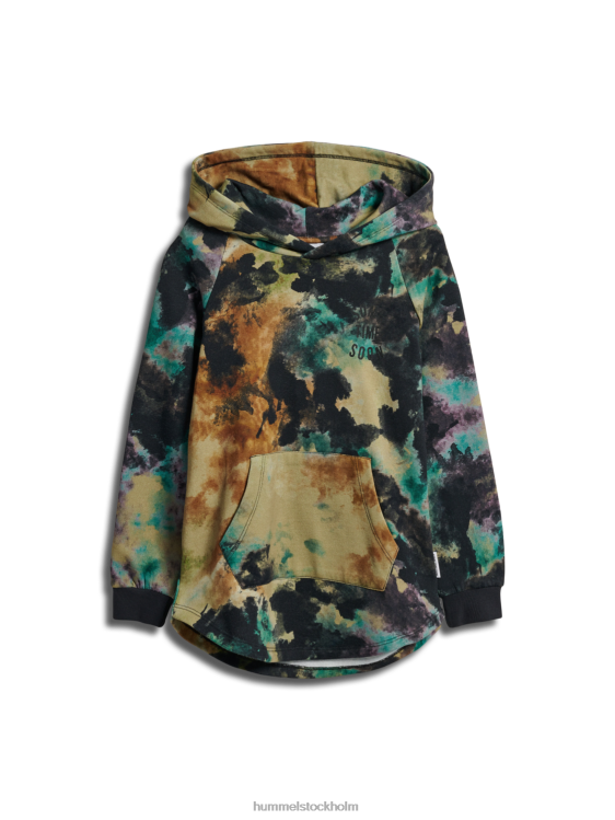 se Hummel barn stsmonterey aop hoodie LL40V4917 "luvtröja"